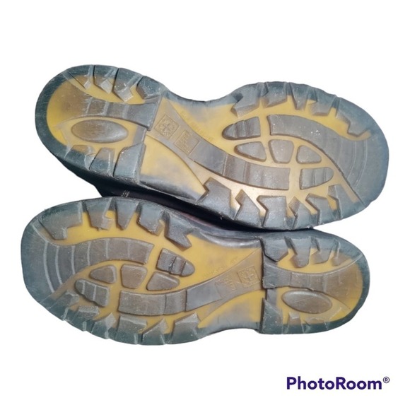 Dr Martens Industrial brown leather safety toe work boots size 9 mens/10 womans - Picture 6 of 14